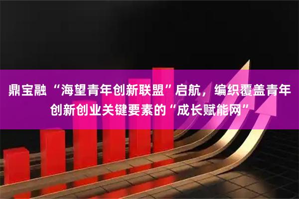 鼎宝融 “海望青年创新联盟”启航，编织覆盖青年创新创业关键要素的“成长赋能网”